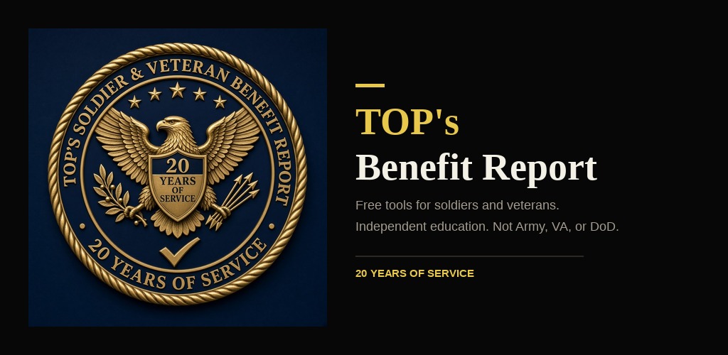 TOP's Benefit Report Play Store banner